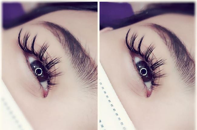 Nối mi mắt ướt nối mi tự nhiên - nối mi mắt ướt tự nhiên