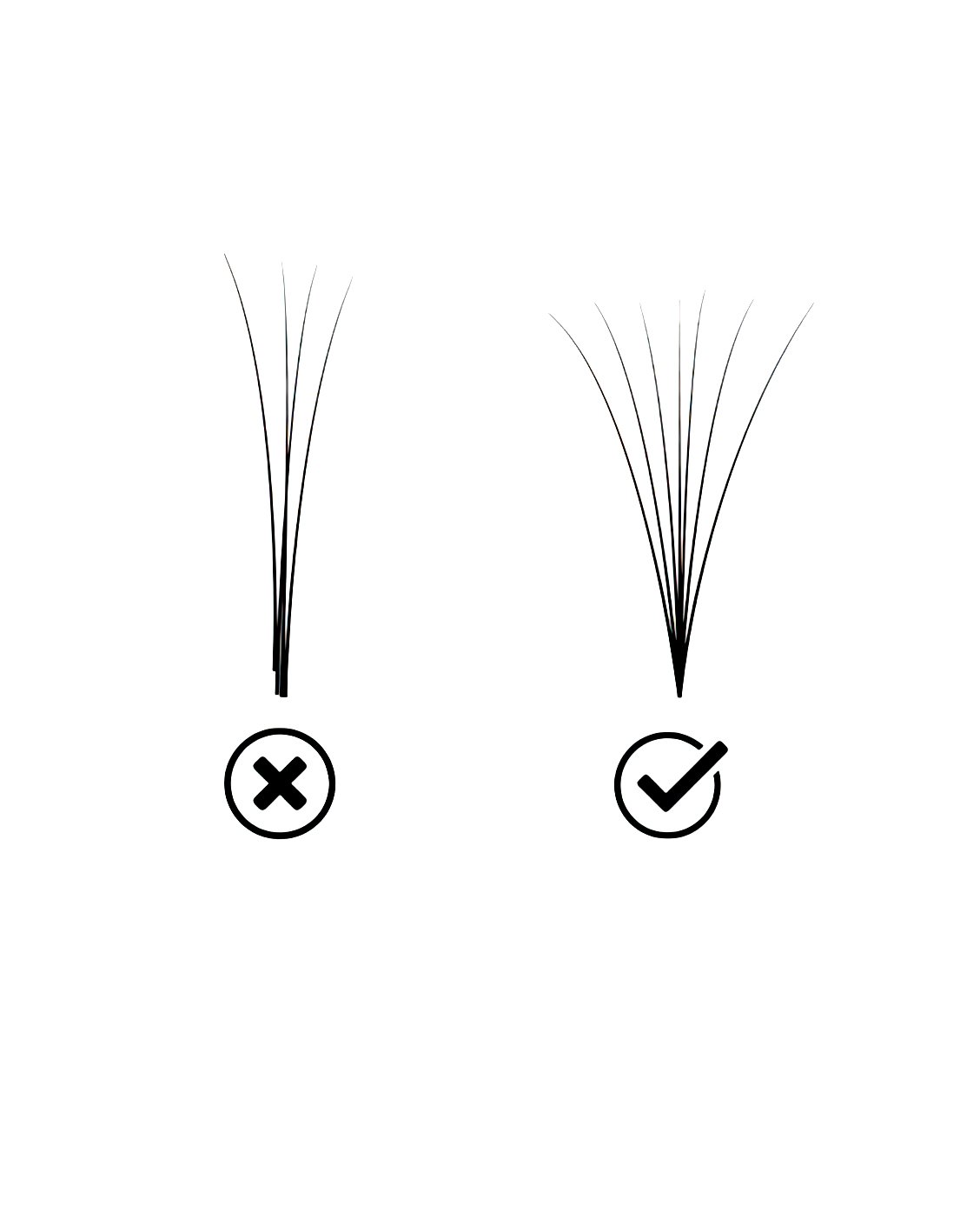 Set 6 ảnh Hướng dẫn nối mi Volume - Ảnh 2