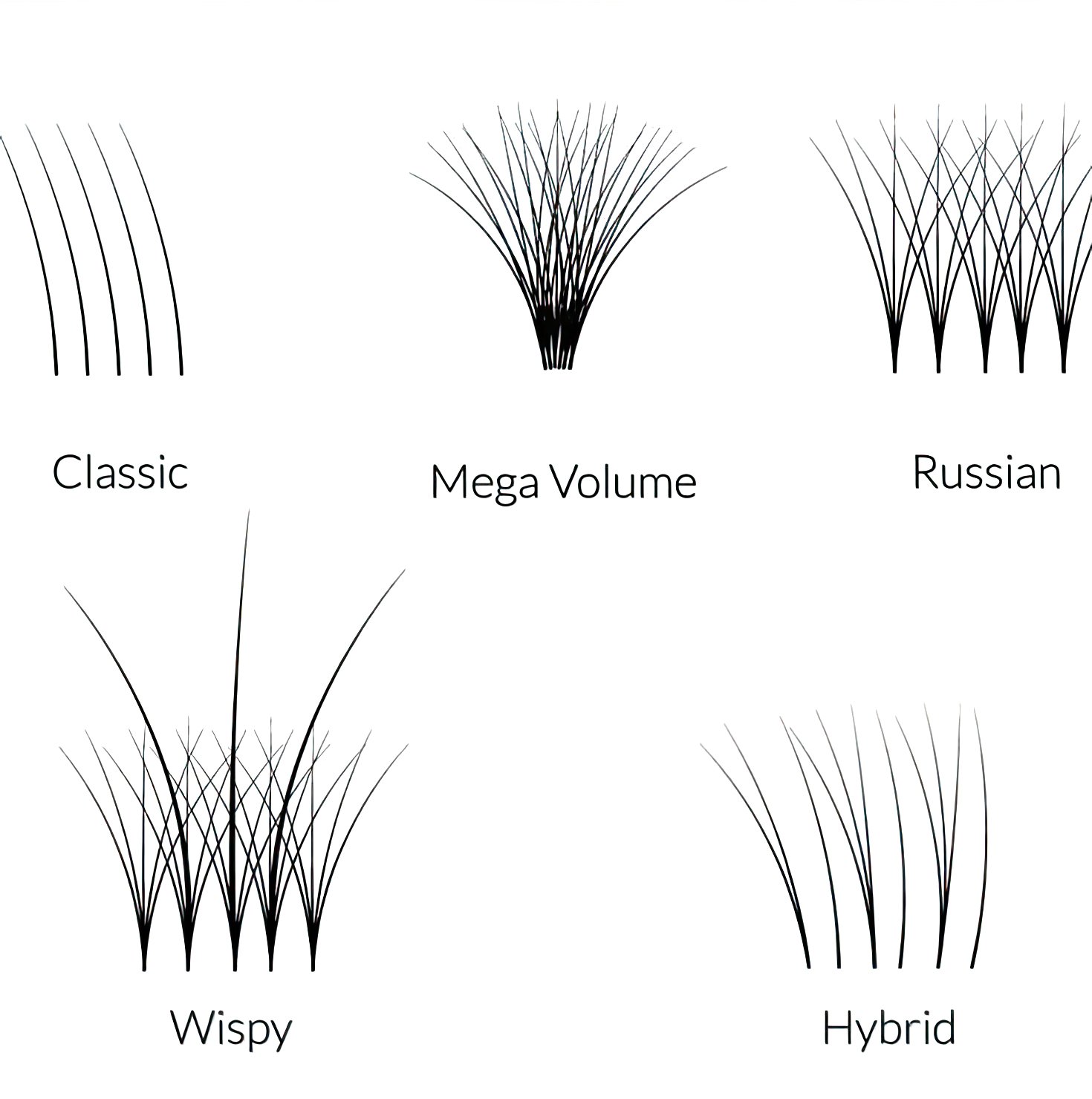 Set 6 ảnh Hướng dẫn nối mi Volume - Ảnh 5