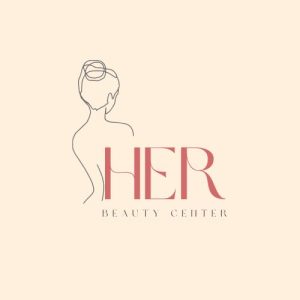 Pink and Beige Minimalist Delicate Beauty Logo